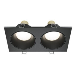 Luminosa Lighting Luminosa Zoom Outdoor Recessed Downlight Black Ip65 2Xgu10 - thumbnail 1