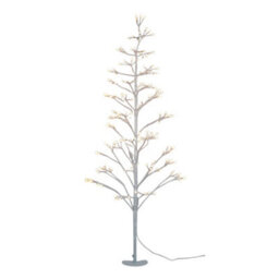 Pegdev - Pdl 120Cm Pre-Lit-Led Tree 120 Leds Selectable White 8 Functions Indoor Outdoor Wedding Party Christmas Display - thumbnail 1