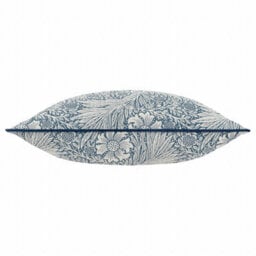 Morris & Co Marigold Embroidered Velvet Cushion Cover - thumbnail 3