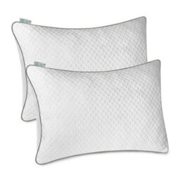 Aamira Cooling Memory Foam Pillow 70X45Cm Adjustable Orthopaedic Support Washable Cover 2 Pack - thumbnail 1