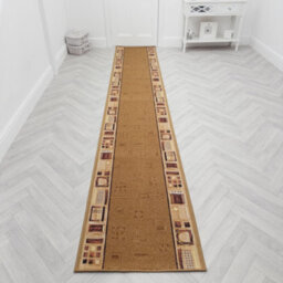 Jena Hallway Runner Rug - Hardwearing, Non-Slip & Durable Carpet For Hall, Kitchen & Corridor - thumbnail 5