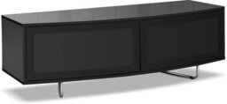 "Homeology Caru Gloss Black Beam-Thru Remote Friendly Super-Contemporary""d"" Shape Design Up To 65"" Led/oled/lcd Tv Cabinet" - thumbnail 7
