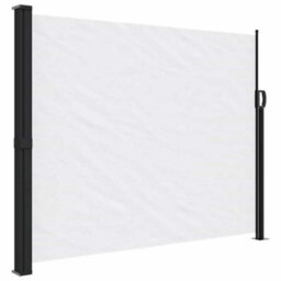 Walplus Retractable Side Awning Garden Sun Shade Canopy Gazebo For Back Door, Porch, Patio White 170X300 Cm - thumbnail 2