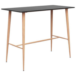 Vidaxl Bar Table Black 120X60X105 Cm - thumbnail 1