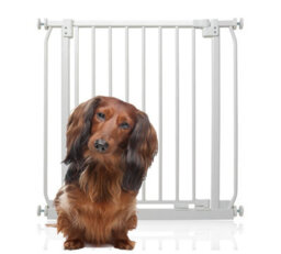 Bettacare Elite Pressure Dog Gate, 71Cm - 80Cm, Matt White, Pressure Fit Pet Gate For Dog And Puppy - thumbnail 1