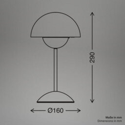 Briloner Coffee Table Lamp Rechargeable Led Desk Night Bedside Light Dimmable Cordless - thumbnail 9