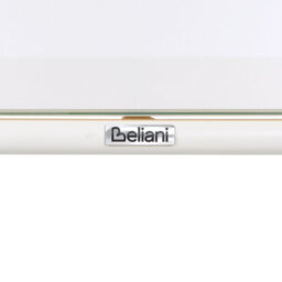 Beliani Garden Dining Table Caravino 160 Cm 90 Cm Metal Light Beige - thumbnail 6