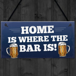 Red Ocean Funny Bar Sign Novelty Pub Sign Home Bar Decor Man Cave Gifts Funny Birthday Christmas Gift For Him - thumbnail 4