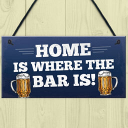 Red Ocean Funny Bar Sign Novelty Pub Sign Home Bar Decor Man Cave Gifts Funny Birthday Christmas Gift For Him - thumbnail 2