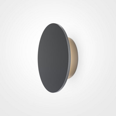 Luminosa Lighting Luminosa Maytoni Wald Outdoor Flush Wall Lamp Graphite 3000K Ip65 - image 1