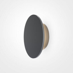Luminosa Lighting Luminosa Maytoni Wald Outdoor Flush Wall Lamp Graphite 3000K Ip65 - thumbnail 1