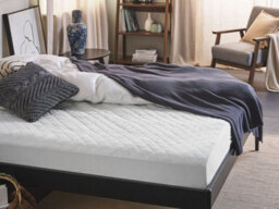 Beliani Polyester Mattress Protector Freshguard Soft 180 X 200 Cm (Super King Size) - thumbnail 2
