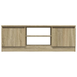 Vidaxl Tv Cabinet With Door Sonoma Oak 102X30X36 Cm - thumbnail 5