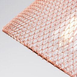 Harper Living Easy Fit Compact Vintage Metal Lampshade Copper Finish, 3 Different Colours, Ceiling Fitting Shade - thumbnail 4
