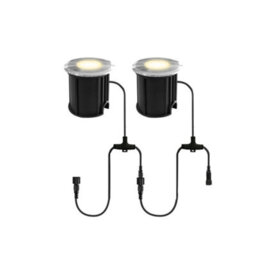 Litecraft Sitka Chrome 3W Led Outdoor 2 X Deck Light Kit - thumbnail 2