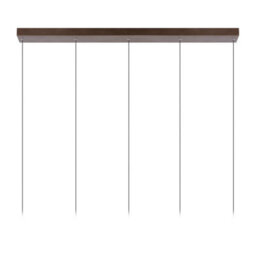 Lucide Margary Modern Pendant Light - Led Dim. - 5X4,2W 2700K - Coffee - thumbnail 3
