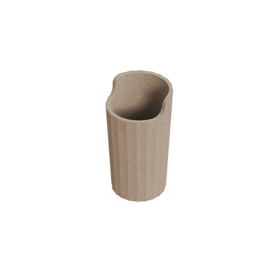 Cosmic Toothbrush Holder, Bathroom Tumbler, Beige, Recycled Materials, Award-Winning Design, Avenir Collection - image 1