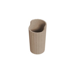 Cosmic Toothbrush Holder, Bathroom Tumbler, Beige, Recycled Materials, Award-Winning Design, Avenir Collection