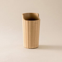 Cosmic Toothbrush Holder, Bathroom Tumbler, Beige, Recycled Materials, Award-Winning Design, Avenir Collection - thumbnail 7