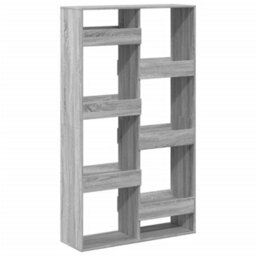 Berkfield Bookcase Grey Sonoma 100X33X175 Cm Engineered Wood - thumbnail 6