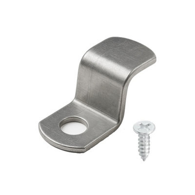 Sisi UK Canvas Offset Clips 9mm Pack Of 10 Metal Offset Bracket Frame Mounting Clips Picture Frame Hardware With Screws - image 1