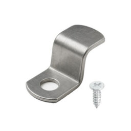Sisi UK Canvas Offset Clips 9mm Pack Of 10 Metal Offset Bracket Frame Mounting Clips Picture Frame Hardware With Screws - thumbnail 1