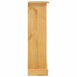 Vidaxl 3-Tier Bookcase Mexican Pine Corona Range 80X29X100 Cm - thumbnail 4