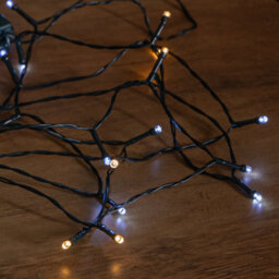 Samuel Alexander 2.3M Battery Operated Multi-Action Christmas String Lights With 24 Cool White & Warm White Leds - thumbnail 6