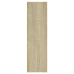 Berkfield Wall Shelf Sonoma Oak 75X16X55 Cm Engineered Wood - thumbnail 5