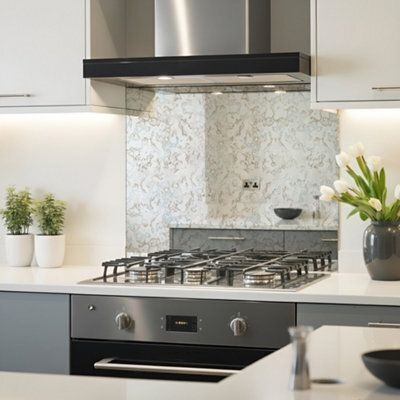 DIY Splashbacks Nuvola Mirror Splashback 60Cm X 60Cm (Toughened Glass) - image 1