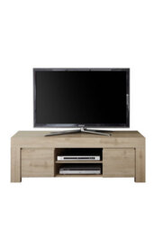 FurniComp LTD Furnicomp Roma Oak Effect 2 Door Tv Cabinet - thumbnail 3