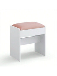 LEDREM Dressing Table Stool, Upholstered Makeup Stool, Velvet Vanity Stool, Footrest With Anti-Slip Pads, For Dressing Room - thumbnail 8