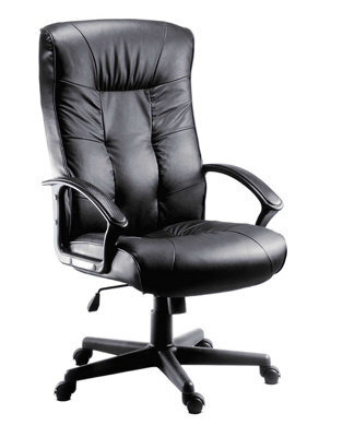 Teknik Gloucester Leather Faced Executive Chair With Adjustable Seat Height And Tilt - image 1