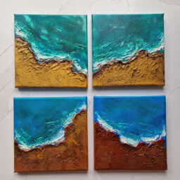 Sea View 3 20 X 20 X 1 Cm (7.9 X 7.9 X 0.4 Inches) - thumbnail 4