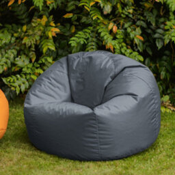 icon Adult Classic Beanbag Outdoor Waterproof Bean Bags Ready Filled - Slate Grey - thumbnail 3
