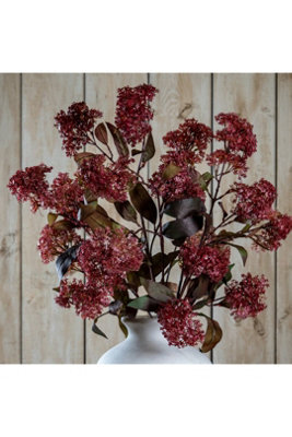 Purple French Meadow Faux Flower Spray For Elegant Decor - image 1