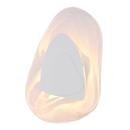 Luminosa Lighting Luminosa Dorsey Integrated Led Wall Lamp White Matt Clear Glass Shade Led 3000K - thumbnail 3