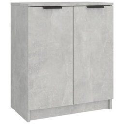 Vidaxl Shoe Cabinet Concrete Grey 59X35X70 Cm Engineered Wood - thumbnail 2