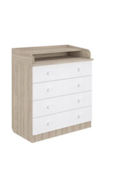 Shefa Line Shefa 800 Kids Changing Dresser Elm-White (2 Boxes) - thumbnail 3