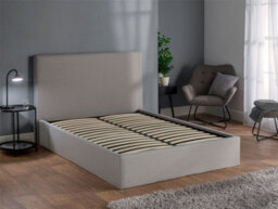 Snuggle Beds Henry Storage Ottoman Bed - Warm Grey - Double - thumbnail 8