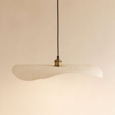 CGC Lighting Cgc Wanda Extra Large 60Cm Paper Wave Easy Fit Lampshade - image 1