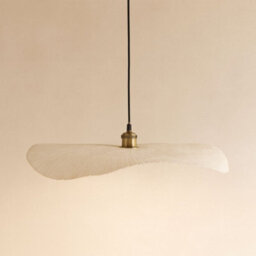 CGC Lighting Cgc Wanda Extra Large 60Cm Paper Wave Easy Fit Lampshade - thumbnail 1