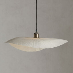 CGC Lighting Cgc Wanda Extra Large 60Cm Paper Wave Easy Fit Lampshade - thumbnail 2