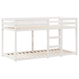 Berkfield Bunk Bed Without Mattress White 80X200 Cm Solid Wood Pine - thumbnail 5