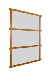 MirrorOutlet The Trellis Garden Mirror Scandinavian Spruce Wood 180Cm X 92Cm - thumbnail 3