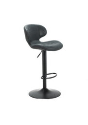 Bo Living Nico Bar Stool, Charcoal Grey, W50Xd45Xh87-108Cm - thumbnail 1