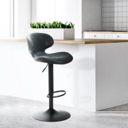 Bo Living Nico Bar Stool, Charcoal Grey, W50Xd45Xh87-108Cm - thumbnail 3