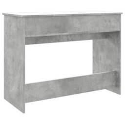 Berkfield Dressing Table With Mirror Concrete Grey 100X45X76 Cm - thumbnail 7