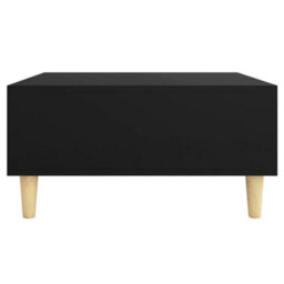 Vidaxl Coffee Table Black 60X60X30 Cm Engineered Wood - thumbnail 7