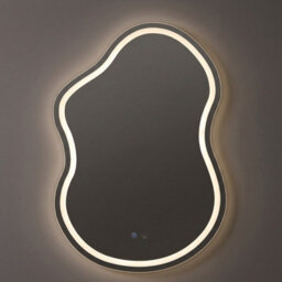 Living And Home 600 X 900mm Cloud Frameless Led Bathroom Mirror With Demister, Dimmable 3 Colour Temperature - thumbnail 2